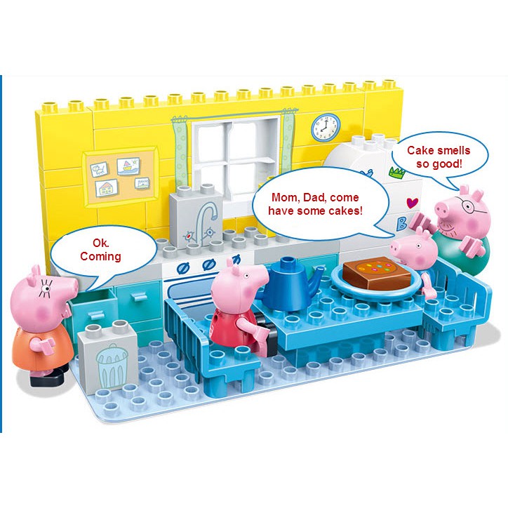 Ban Bao Peppa Pig Series Peppa Pig S Kitchen 93 Shopee Malaysia