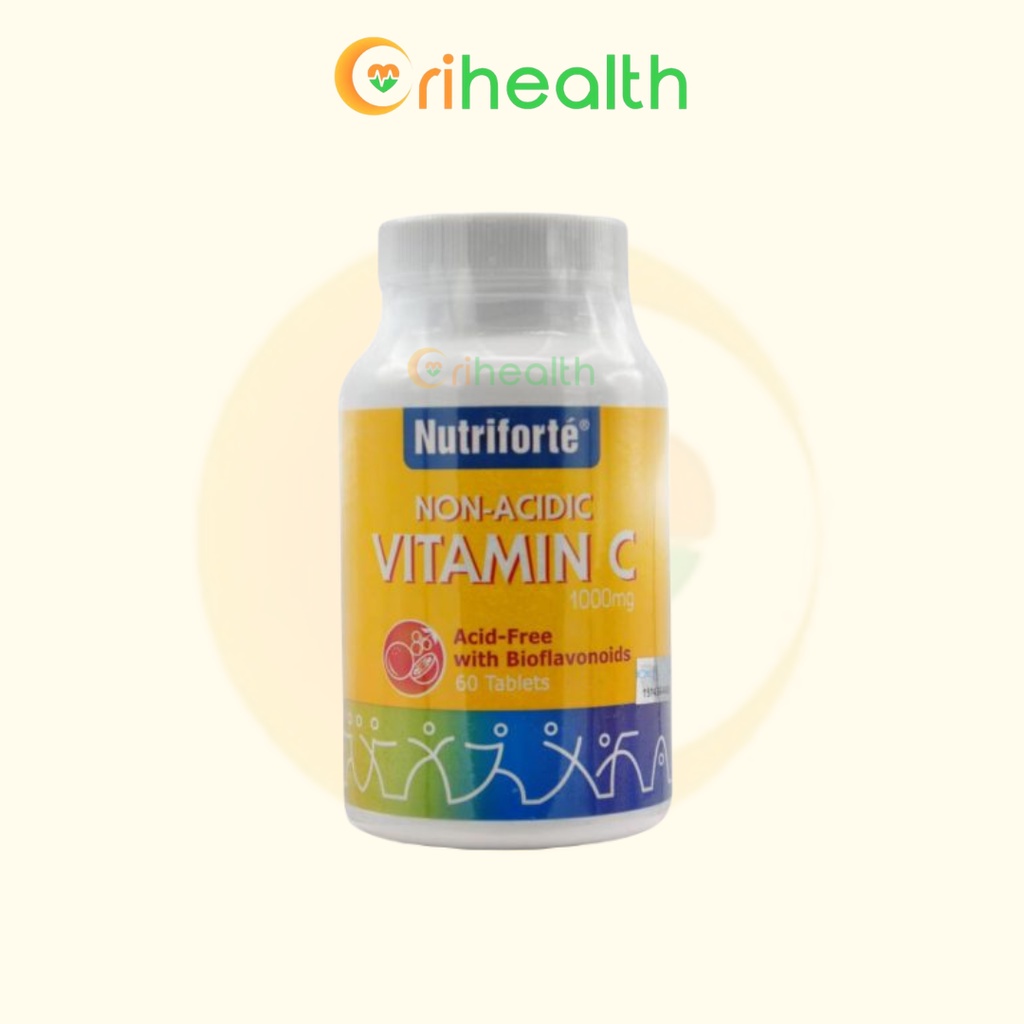 NUTRIFORTE INCREASE IMMUNITY NonAcidic Vitamin C 1000 mg with