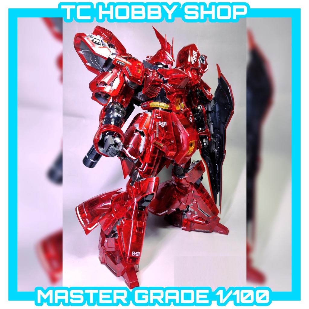 Ready Stock Daban 6631a Mg 1 100 Msn 04 Sazabi Ver Ka Clear Red Color Version Hong Kong Limited Edition 沙扎比 限定 彩透版 Shopee Malaysia