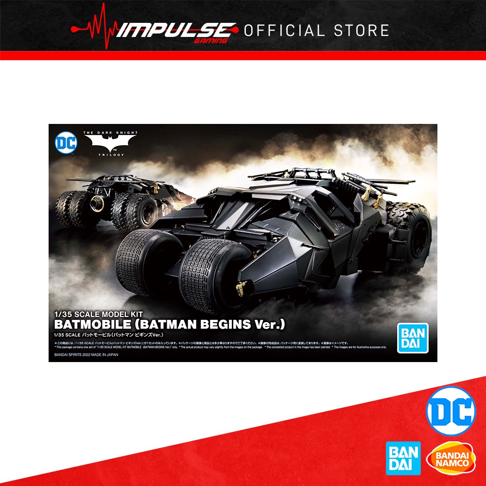 Bandai 1/35 Scale Model Kits Batmobile (Batman Begins Ver.) (5062184) |  Shopee Malaysia