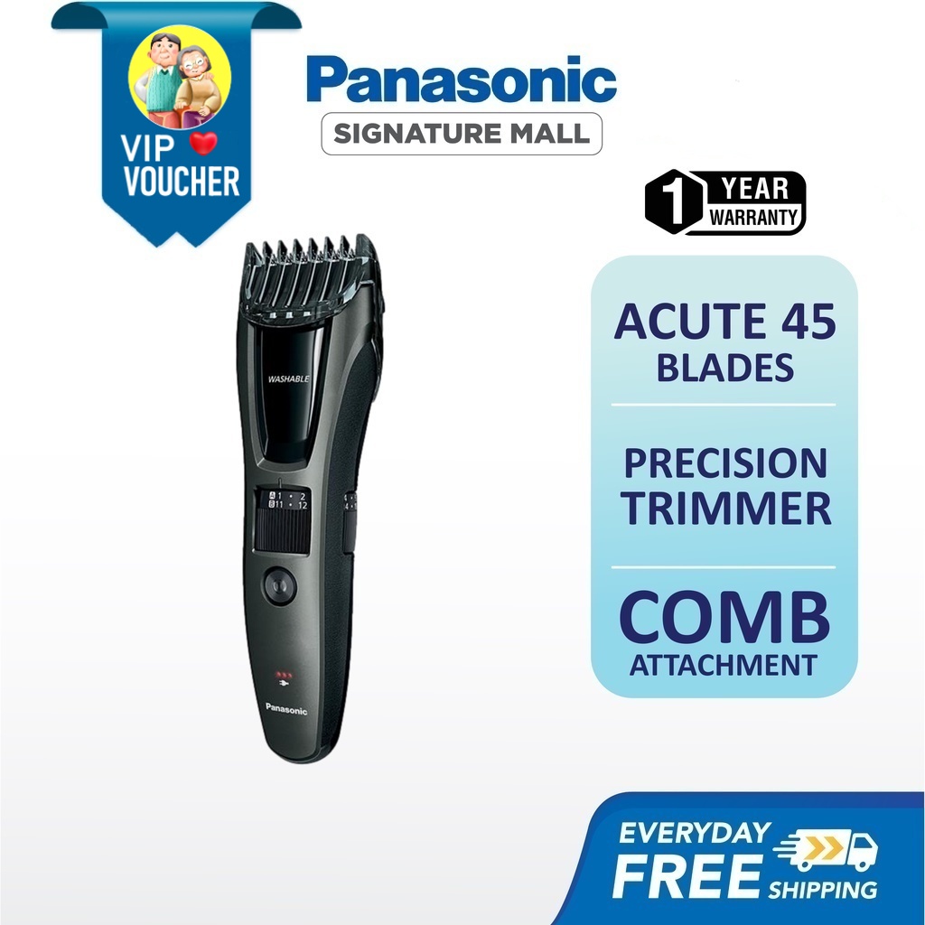 PANASONIC ERGB60 Trimmer 240V Hair & Beard ERGB60K451 Precision Comb