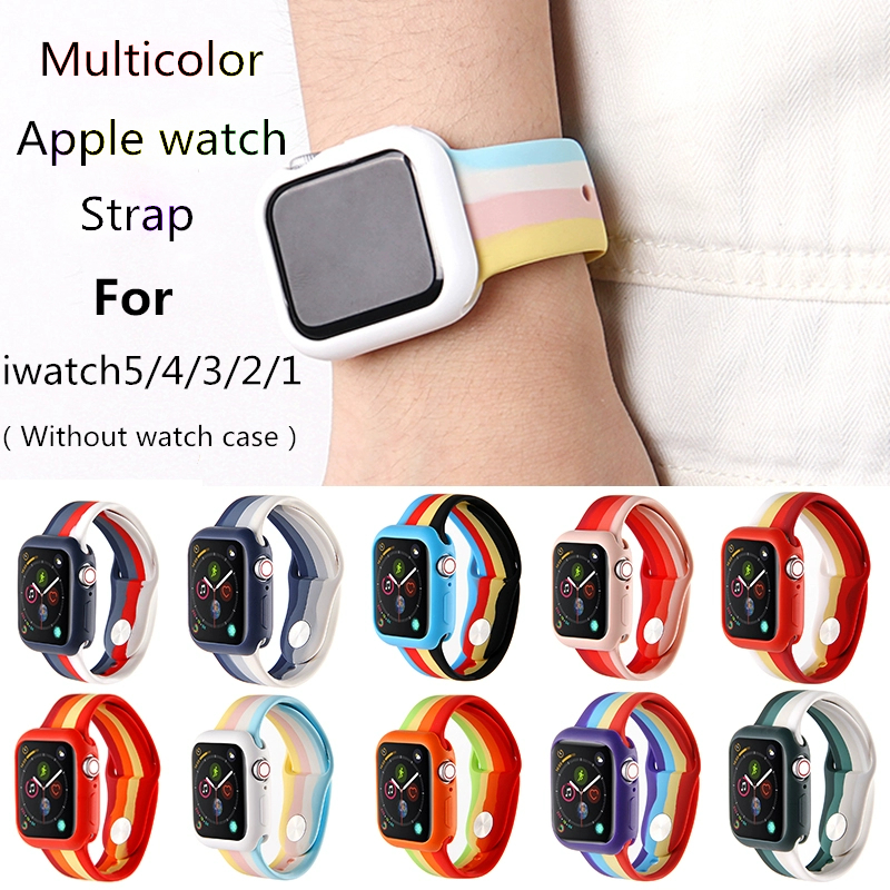 apple watch rainbow strap