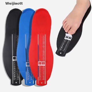Blue Red UK Foot Sizer Feet Measure Device Size 18-47 for Adults Men