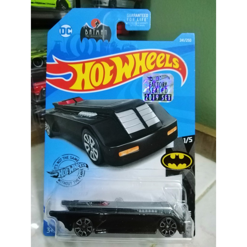 Hot Wheels 2019 Factory Sealed 241/250 Batman: The Animated Series Batmobile  | Shopee Malaysia