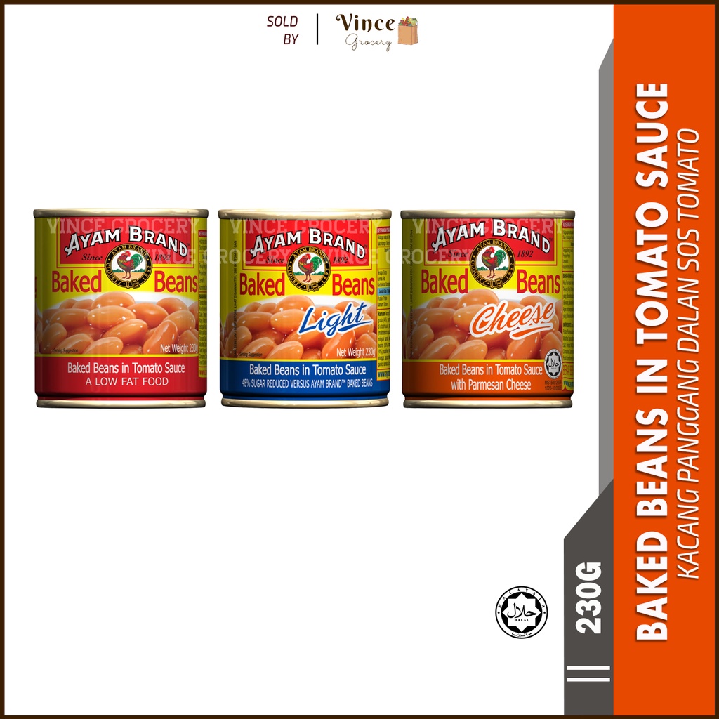 AYAM BRAND Baked Beans in Tomato Sauce · Kacang Panggang Dalam Sos