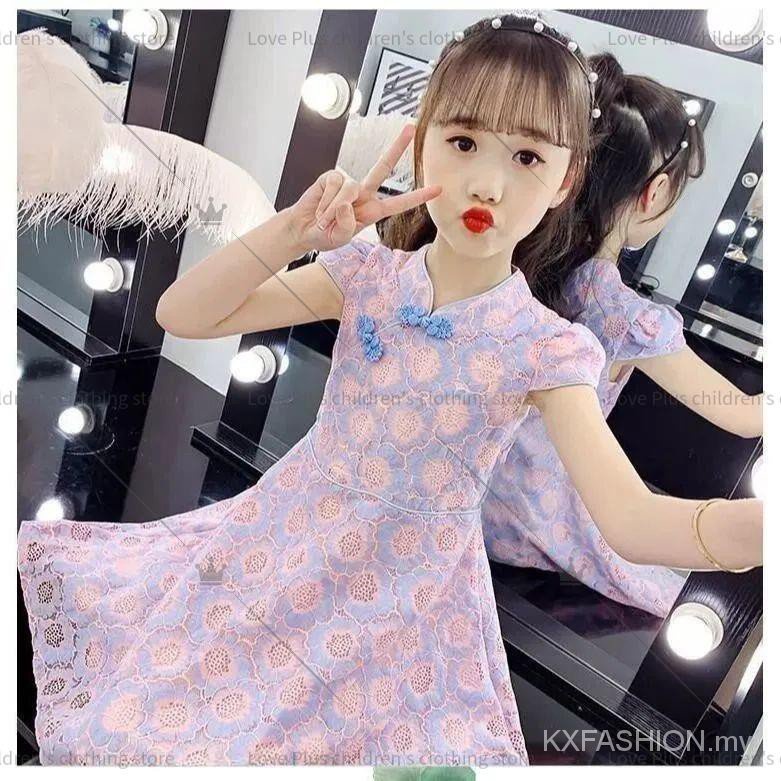 Kids 7 Girls 6 Princess Dress 8 Short Sleeve 9 Hanfu 10 Embroidery 11 ...