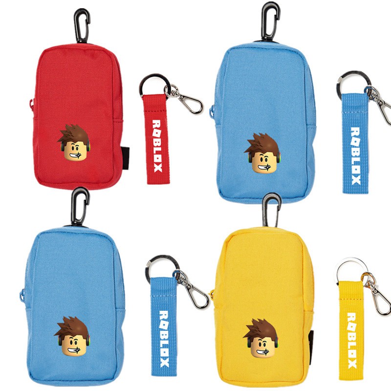 Game Roblox Surrounding Storage Bag Cartoon Cute Pendant Bag Sports Pockets Student Purse Card Package Shopee Malaysia - robux purse