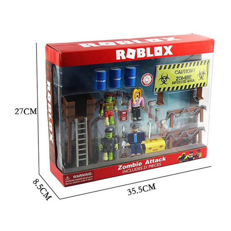 Roblox Zombie Attack Mini Toys Figures Playset Game Kids Children Gift Shopee Malaysia - roblox zombie attack how to get candies