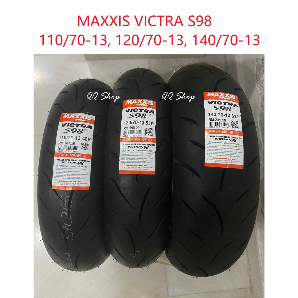 maxxis victra s98 tire pressure
