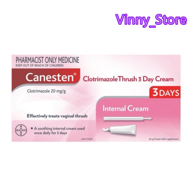 (Ready Stock)Bayer Canesten Clotrimazole Thrush Treatment 3 Day Cream ...