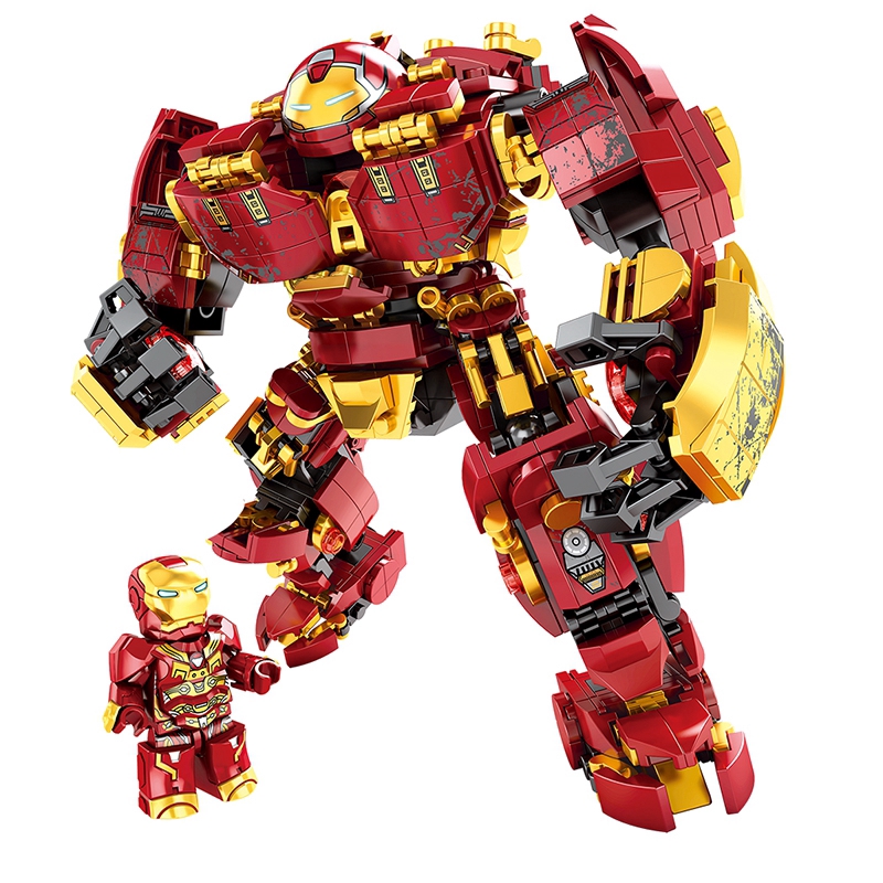 iron man lego robot