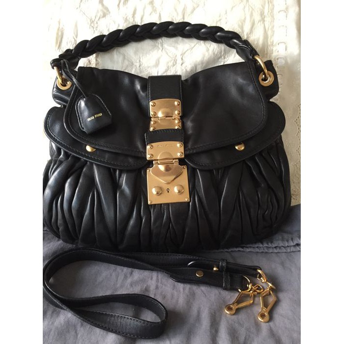 miu miu black bag