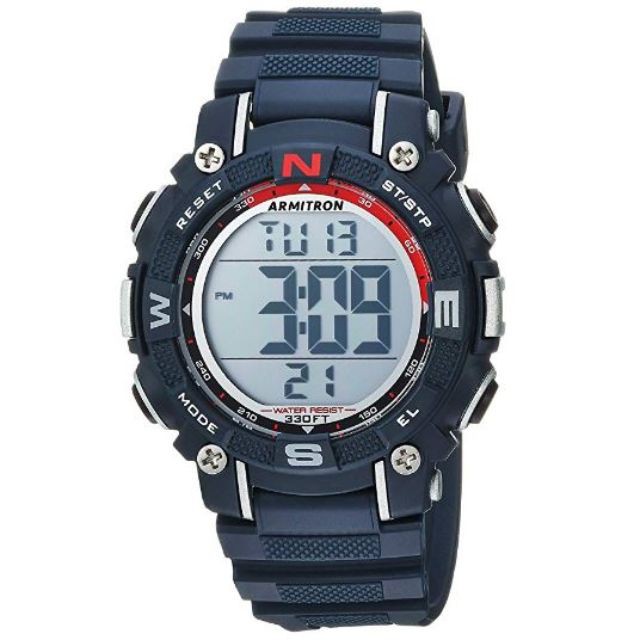 Armitron Sport Women's Digital Chronograph Resin Strap Watch (40mm) 45