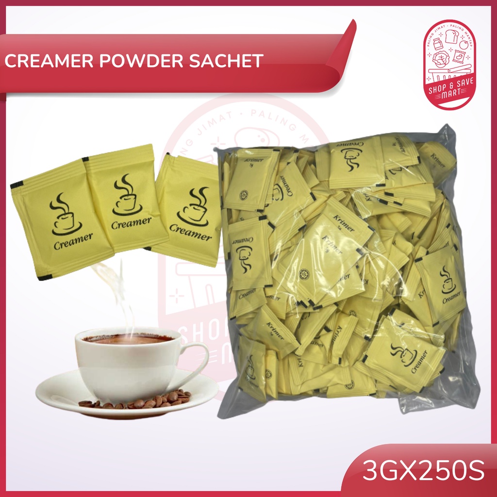 Creamer Powder Sachet Coffee Creamer (Size 100s/ 250s) [Halal