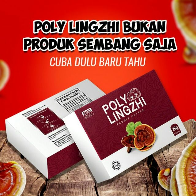 Kopi poly lingzhi untuk sakit kencing manis, darah tinggi ...