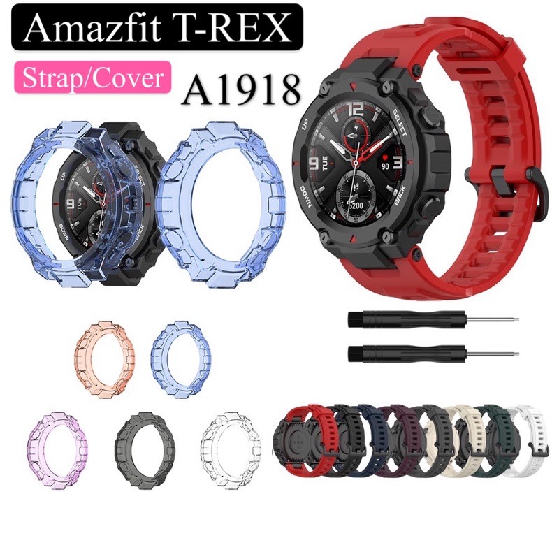 Amazfit Trex Pro T-Rex A1919 Smart watch strap silicone soft watch band ...