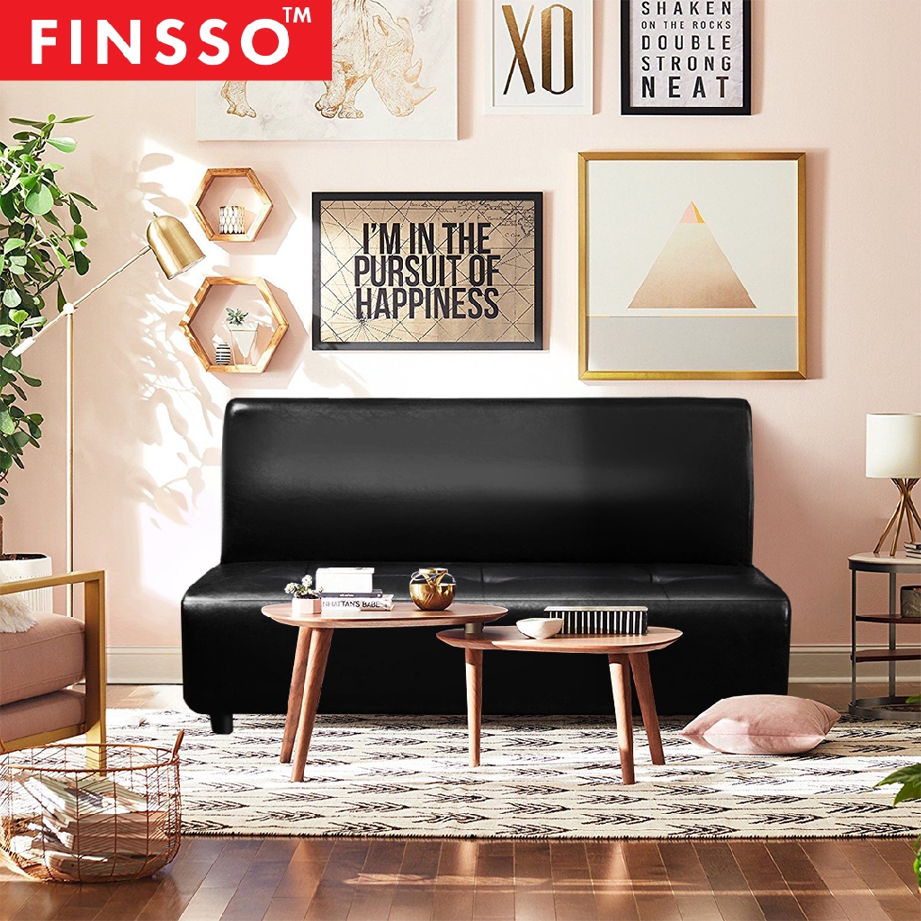 FINSSO: Felix Premium PU Leather Sofa / Restaurant Sofa / Cafe Sofa with 1 Year Warranty