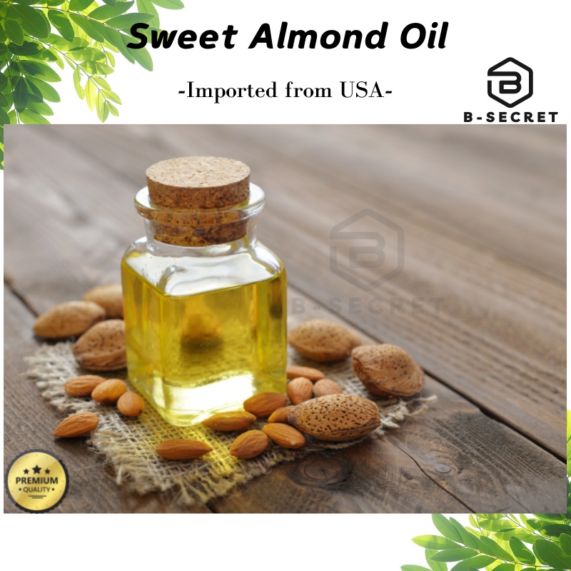 Sweet Almond Oil Cold Pressed Premium Quality Imported From USA