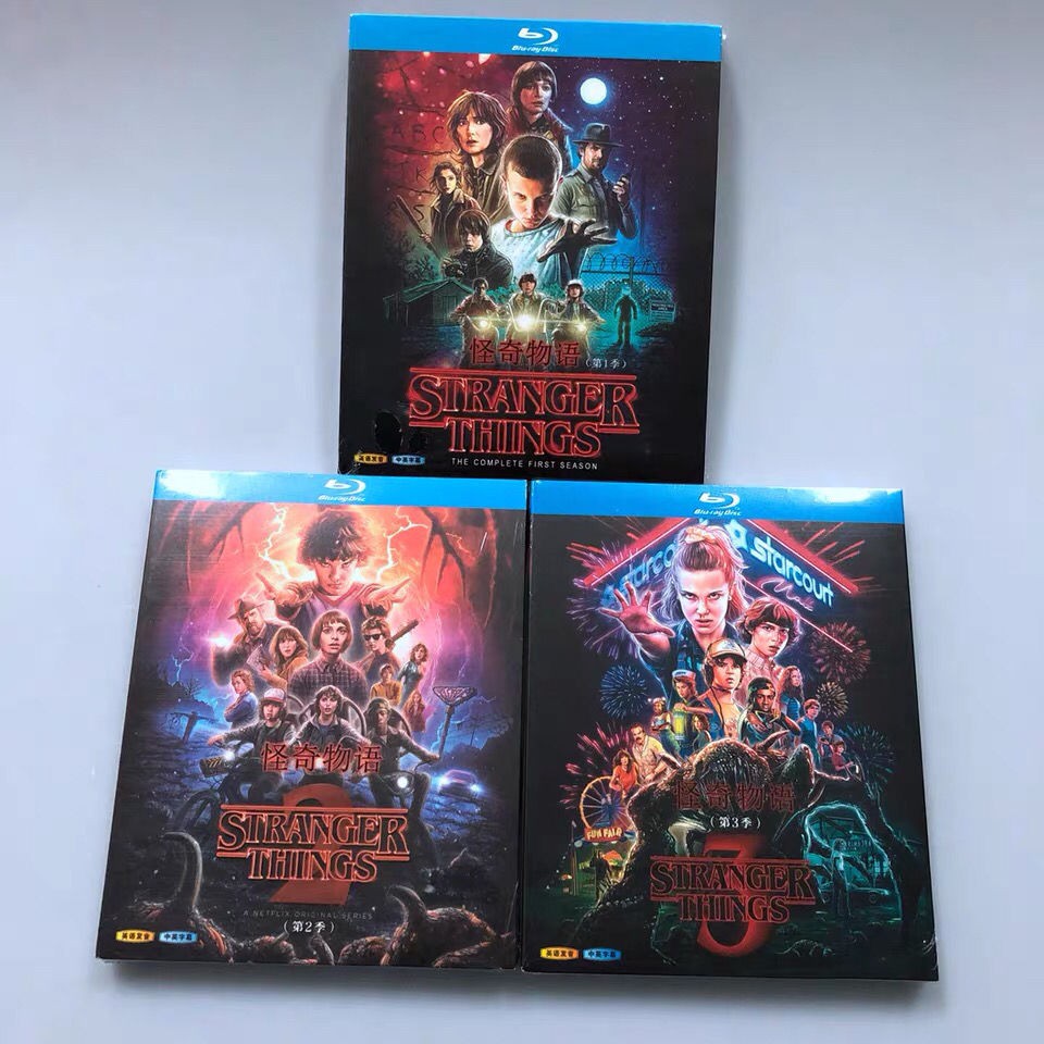 Audio With Bd Blue Ray Drama 1080 P Stranger Things 1 3 Season Hd Complete Editionbd Shopee Malaysia