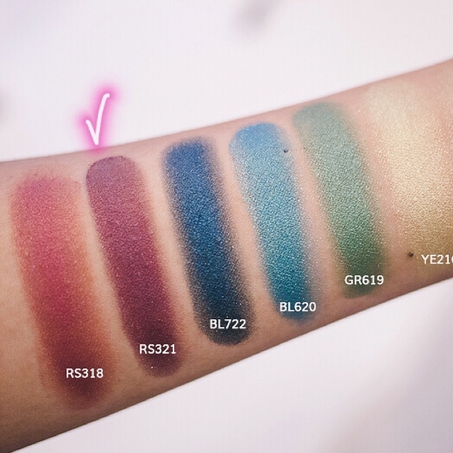 shimmering cream eye color