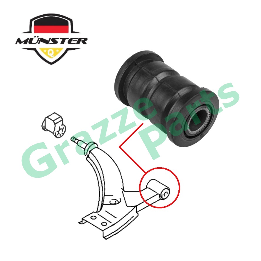 (1pc) Münster Front Lower Control Arm Bush (Small) 4865412050 for