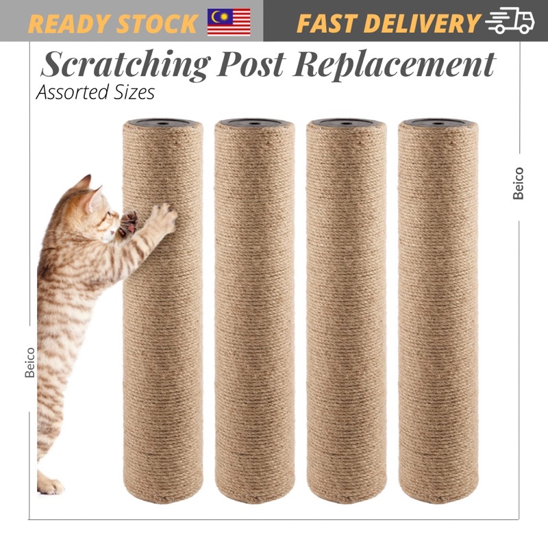 DIY Cat Scratcher Post Replacement Cat Tree Scratching Cat Scratching