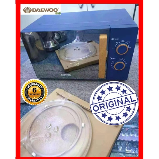 Korea DAEWOO 700W 20LIter Microwave Oven Mirror BLUE 20L Convectio Pemanas Makanan