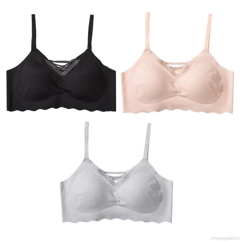 Hot Sale Women Sexy Lingerie Seamless Solid Color Bra Underwear