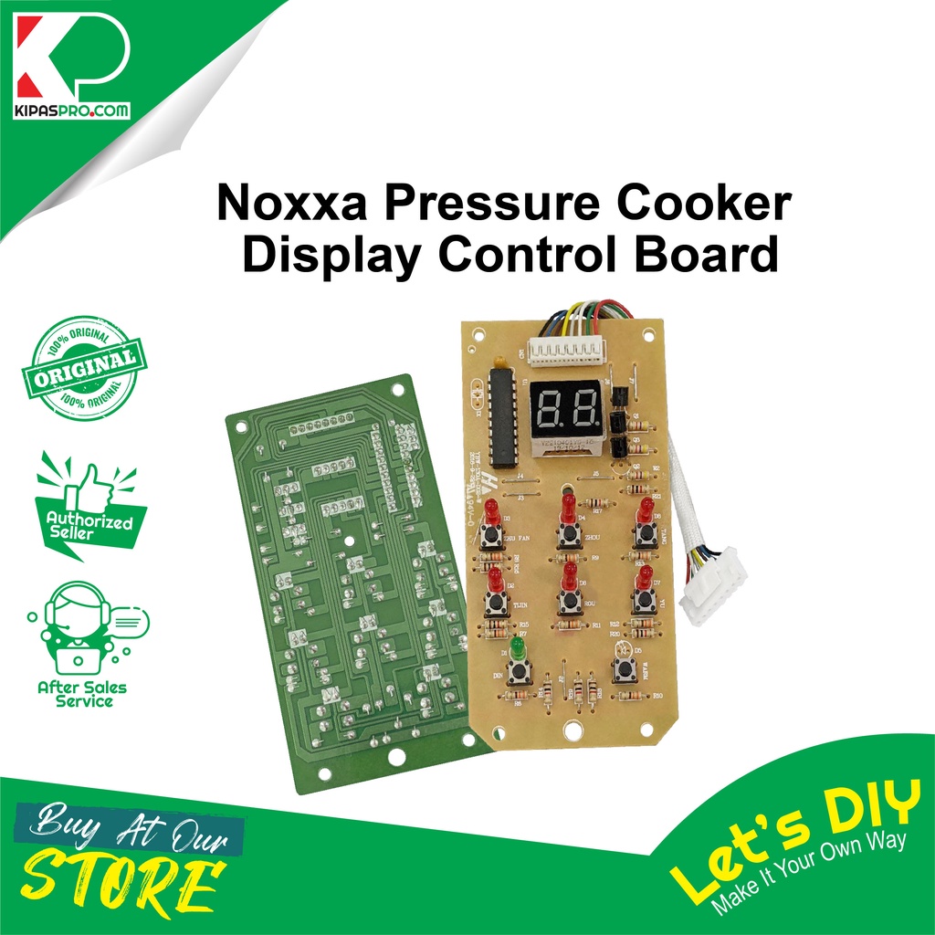 ORIGINAL NOXXA PRESSURE COOKER V1/V2 DISPLAY CONTROL PANEL