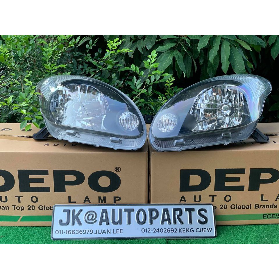 DEPO Headlamp Smoke Perodua Myvi Ezi / Se1 / Se 2 Shopee Malaysia