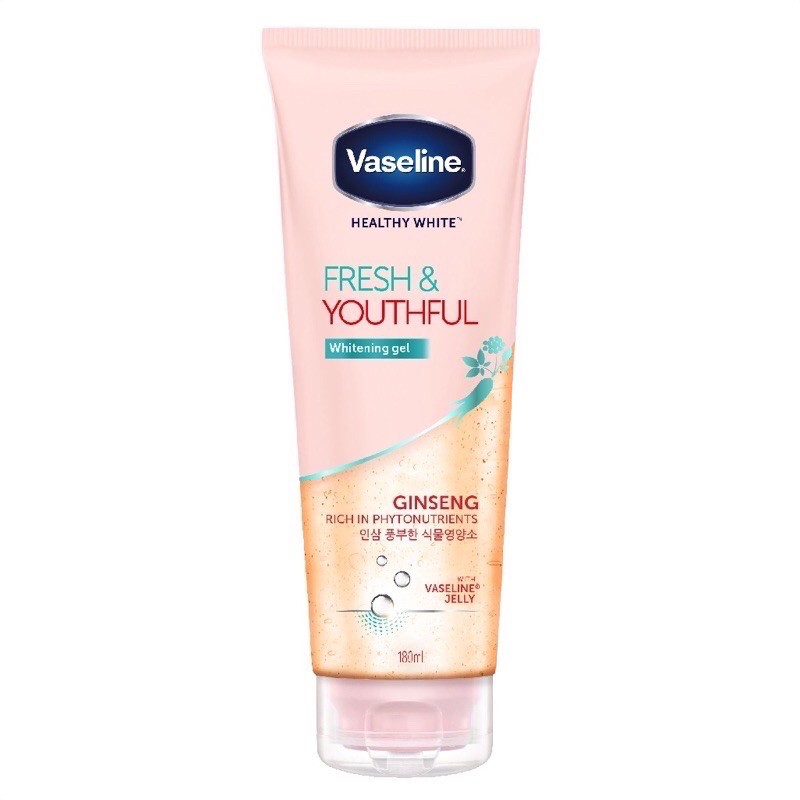 VASELINE WHITENING GEL 180ml FRESH YOUTHFUL Shopee Malaysia