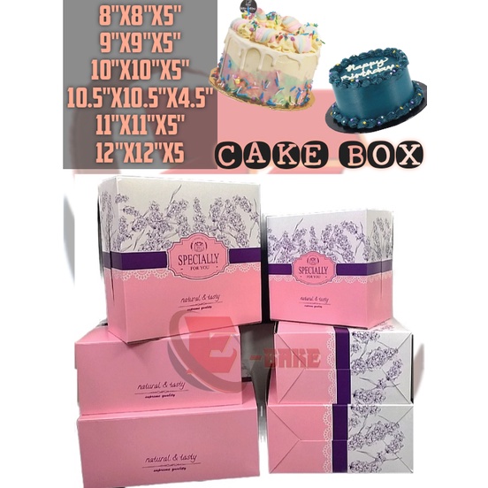 PREMIUM CAKE BOX PAPER CAKE BOX HEIGHT 5 INCH 4.5INCH 8INCH