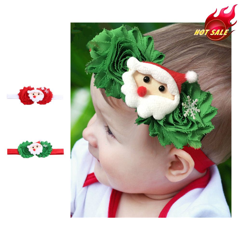 christmas hair bands for babies