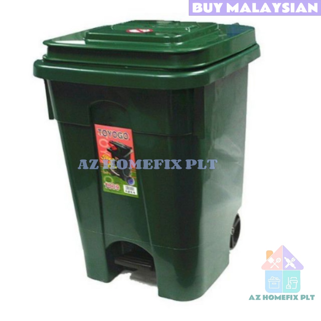 Buy Toyogo 55lt Recycle Step Bin Tong Sampah Pijak 55l Seetracker Malaysia