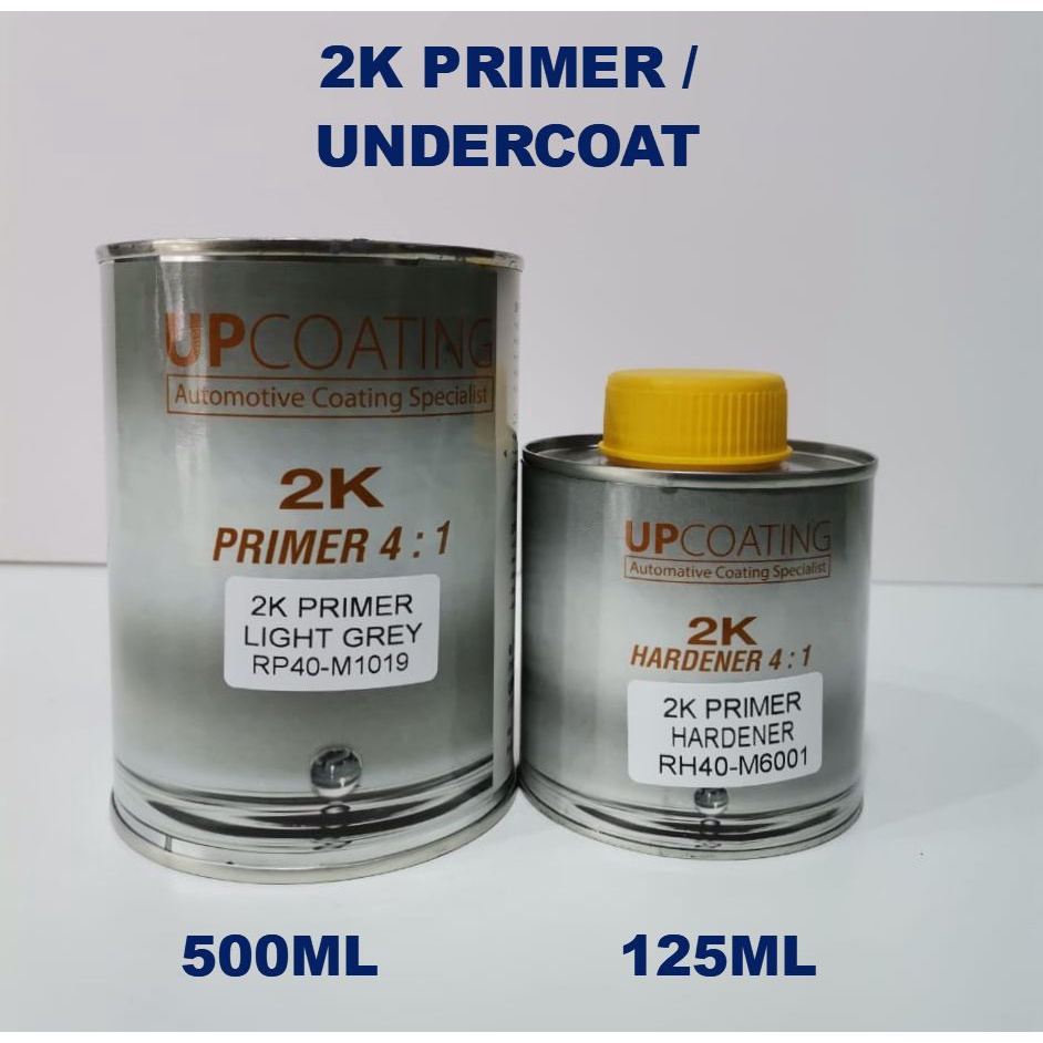 UP COATING 2K PRIMER /UNDERCOAT LIGHT GREY 500ML Shopee Malaysia