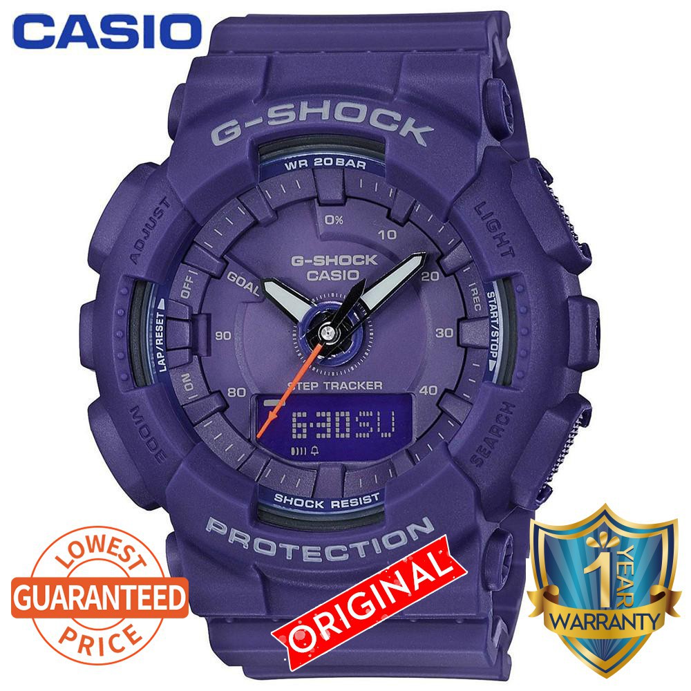 g shock watch with pedometer