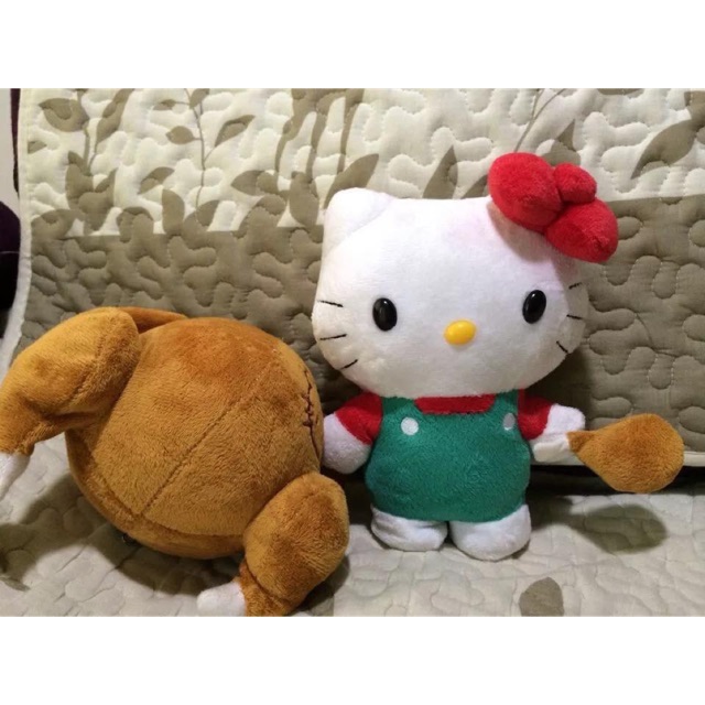 hello kitty chicken plush