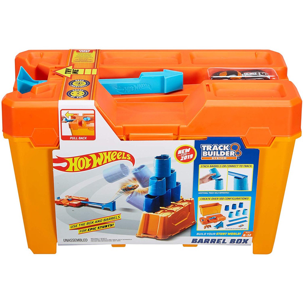 hot wheels track box