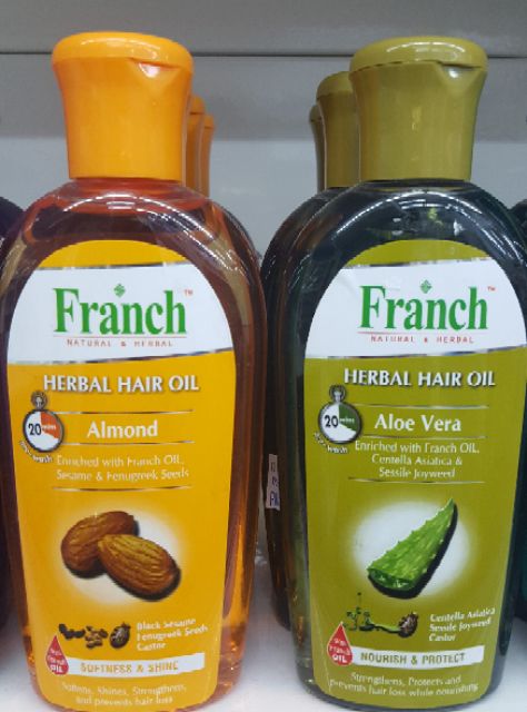 FRANCH HERBAL HAIR OIL | Shopee Malaysia