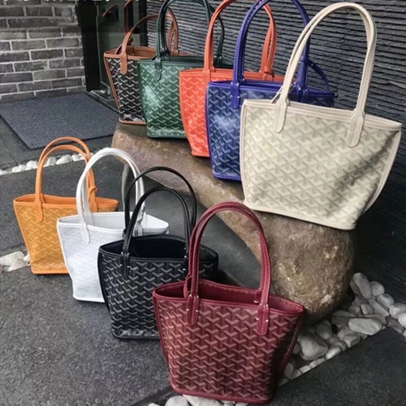 grey goyard bag