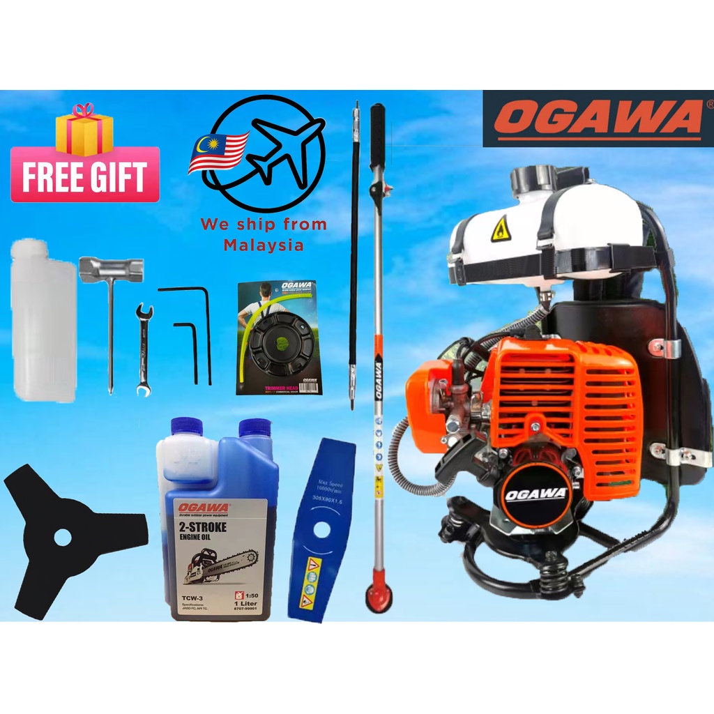 [𝐅𝐫𝐞𝐞 𝐕𝐨𝐮𝐜𝐡𝐞𝐫]Ogawa Brush Cutter BG328A BG328AK Brush Cutter Grass Trimmer Grass Cutter Mesin Rumput 328 Mesin Potong