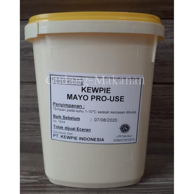 Kewpie Mayo Pro Use 3kg Standard Pack Shopee Malaysia