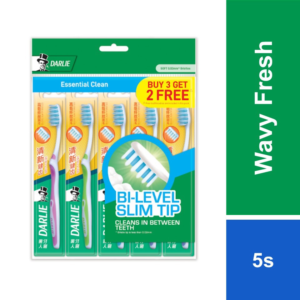 3 Blue 3 Pastel Series Yabber Sandy-Beach Pink 3 Green Adult Toothbrush Set 12 Pack - 1 Year 3 