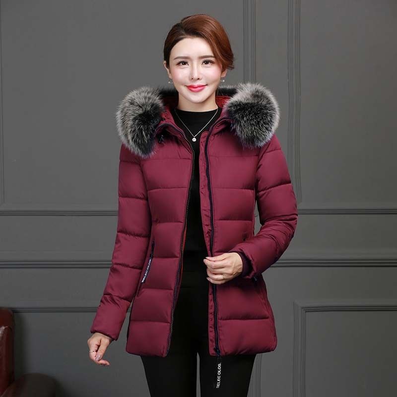 ladies short hooded jacket