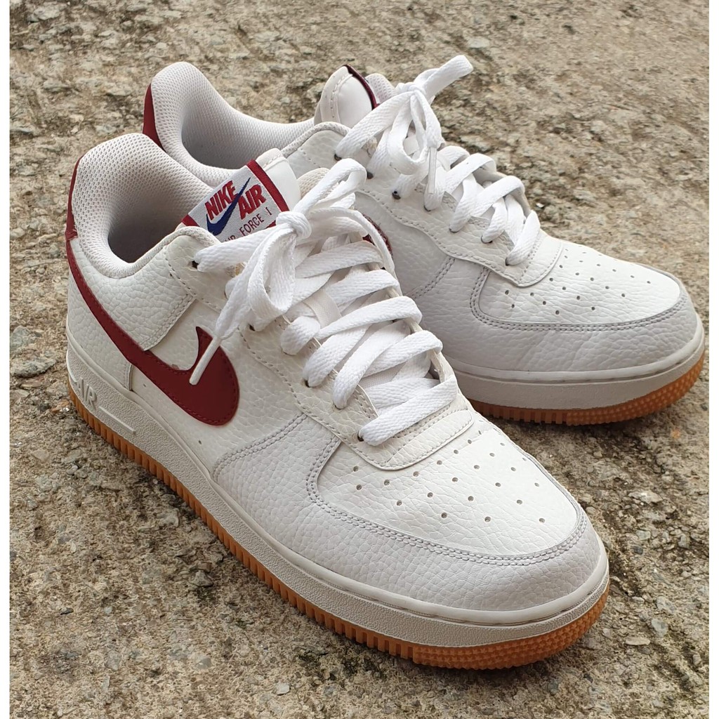 air force 1 gum sole white