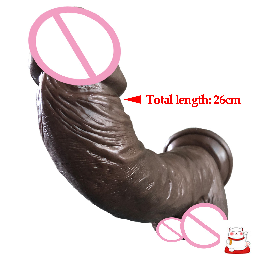 26cm Super Long Huge Dildo Suction Cup Realistic Penis Large Dick Sex