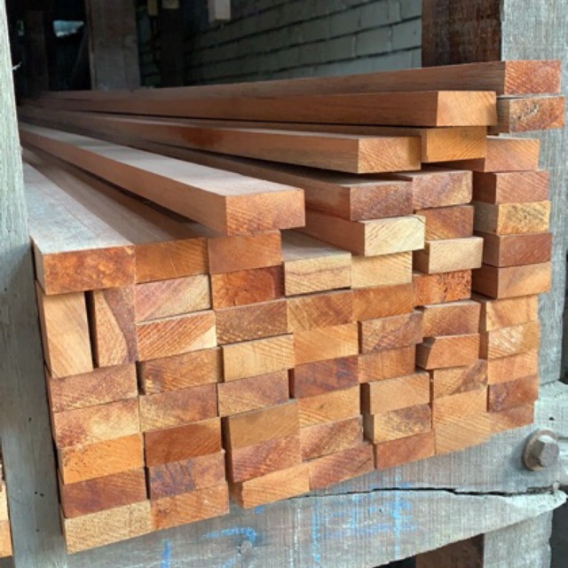 1 X 2 7 Kaki Solid Kayu Meranti Wood Kayu Perabot Ketam Shopee Malaysia