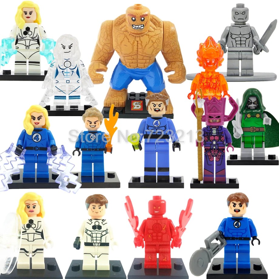 lego fantastic four minifigures