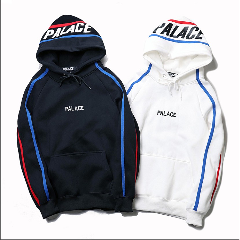palace s line hoodie white