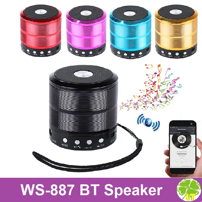 Ws 887 Wireless Bluetooth Speaker Handfree Wireless Radiobluetooth Shopee Malaysia 2631